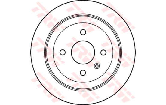 Disque de frein DF4880 TRW, Image 2