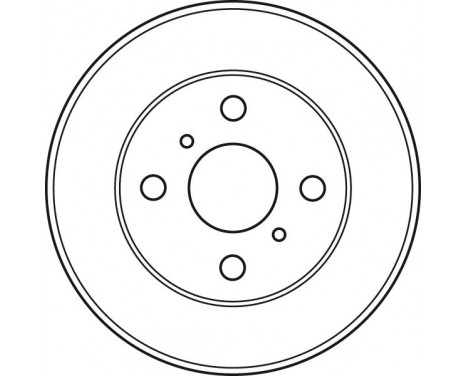 Disque de frein DF4884 TRW, Image 2