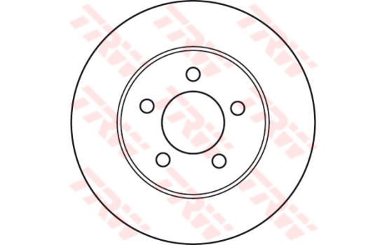 Disque de frein DF4885S TRW, Image 2