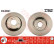 Disque de frein DF4891 TRW