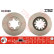 Disque de frein DF4898 TRW