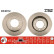 Disque de frein DF4912 TRW