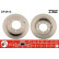 Disque de frein DF4913 TRW