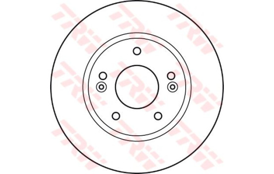 Disque de frein DF4922 TRW, Image 2