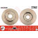 Disque de frein DF4938 TRW