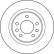 Disque de frein DF4960 TRW, Vignette 4