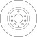 Disque de frein DF4968S TRW, Vignette 2