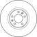 Disque de frein DF4971 TRW, Vignette 4