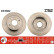 Disque de frein DF4982 TRW