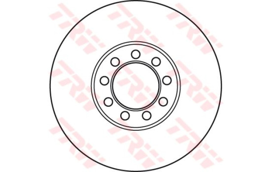 Disque de frein DF4994S TRW, Image 2