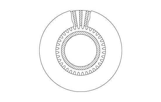 Disque de frein DF5063S TRW, Image 2