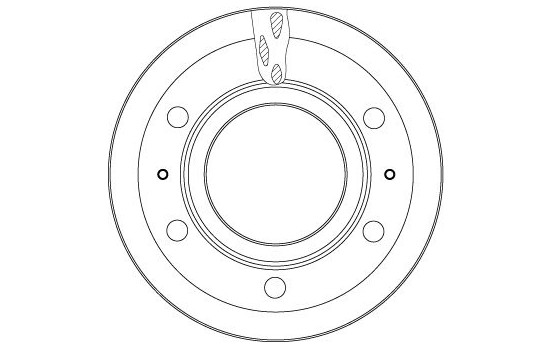 Disque de frein DF5134S TRW