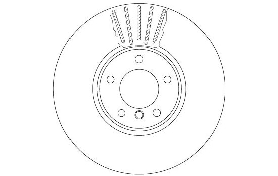 Disque de frein DF6003S TRW, Image 2