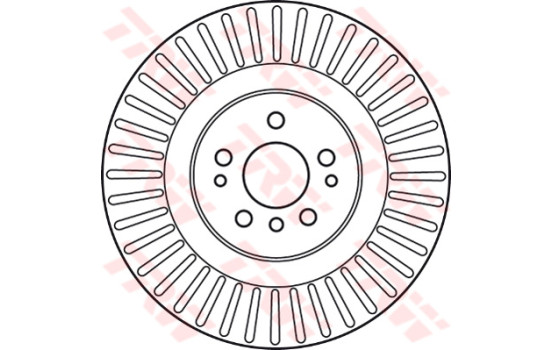 Disque de frein DF6013S TRW, Image 2