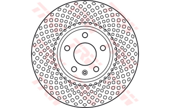 Disque de frein DF6015S TRW, Image 2