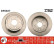 Disque de frein DF6027 TRW