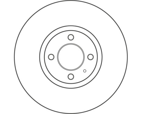 Disque de frein DF6030 TRW