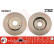 Disque de frein DF6031 TRW