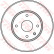 Disque de frein DF6031 TRW, Vignette 2