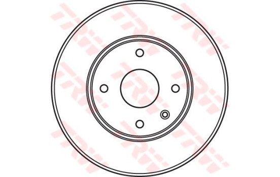 Disque de frein DF6031 TRW, Image 2