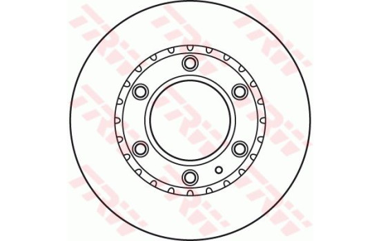 Disque de frein DF6034S TRW