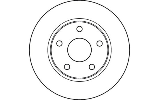 Disque de frein DF6037 TRW