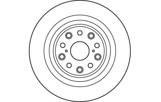 Disque de frein DF6038S TRW, Image 2