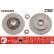 Disque de frein DF6042BS TRW