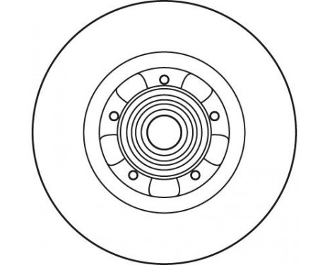 Disque de frein DF6043BS TRW, Image 3