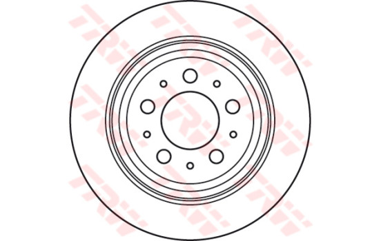 Disque de frein DF6048 TRW, Image 2