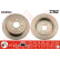 Disque de frein DF6052 TRW