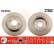 Disque de frein DF6055 TRW