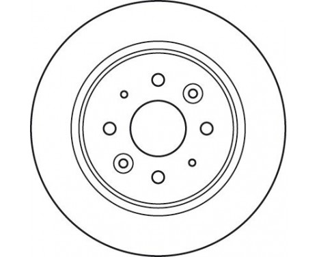 Disque de frein DF6055 TRW, Image 4