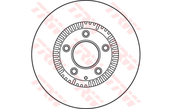 Disque de frein DF6067S TRW, Image 2
