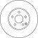 Disque de frein DF6078S TRW, Vignette 3
