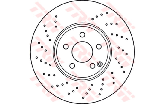 Disque de frein DF6079S TRW, Image 2