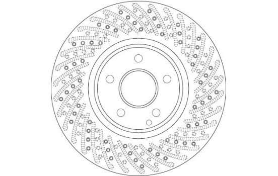 Disque de frein DF6079S TRW, Image 4