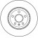 Disque de frein DF6113S TRW, Vignette 3