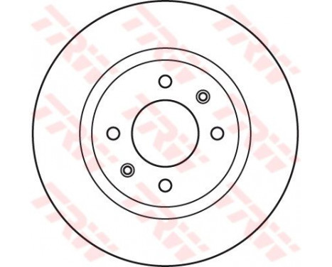 Disque de frein DF6116 TRW