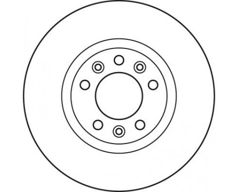 Disque de frein DF6121 TRW, Image 3