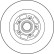 Disque de frein DF6127BS TRW
