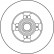 Disque de frein DF6128BS TRW