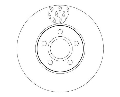 Disque de frein DF6138 TRW, Image 3