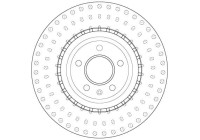 Disque de frein DF6149S TRW