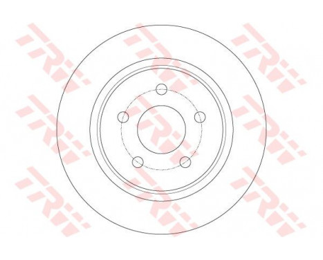 Disque de frein DF6150 TRW