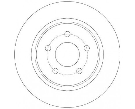 Disque de frein DF6150 TRW, Image 3