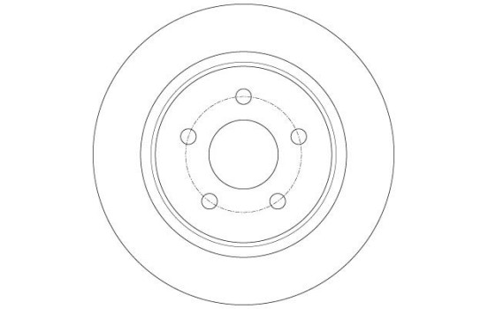 Disque de frein DF6150 TRW, Image 2