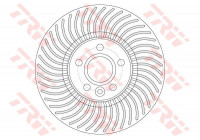 Disque de frein DF6185S TRW