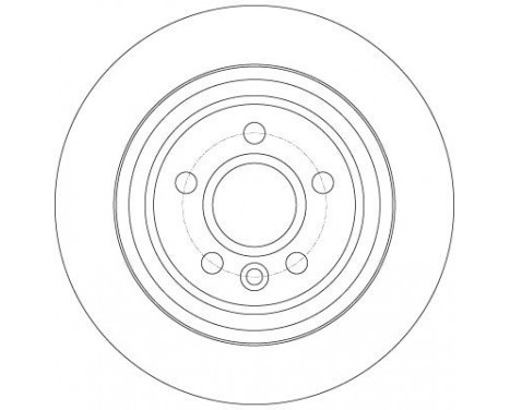 Disque de frein DF6187 TRW, Image 3