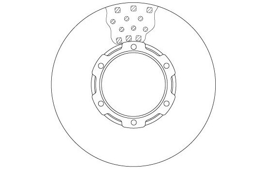 Disque de frein DF6190BS TRW